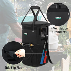 WITSTEP propane tank cover bag made with durable wear-resistant material.