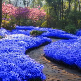 Wivolibe creeping thyme germination tips: warm soil and consistent moisture
