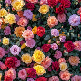 Wivolibe rose flowers in a vase for decor or gifts
