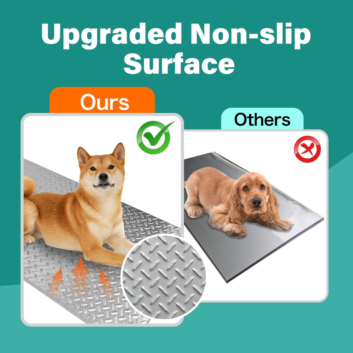 Wixeeua Upgraded 1100lb dog scale includes handle and stand rod for easy transport.