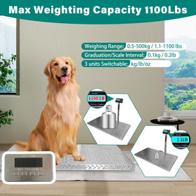 Wixeeua Rechargeable display minimizes battery replacements for mobile weighing tasks.