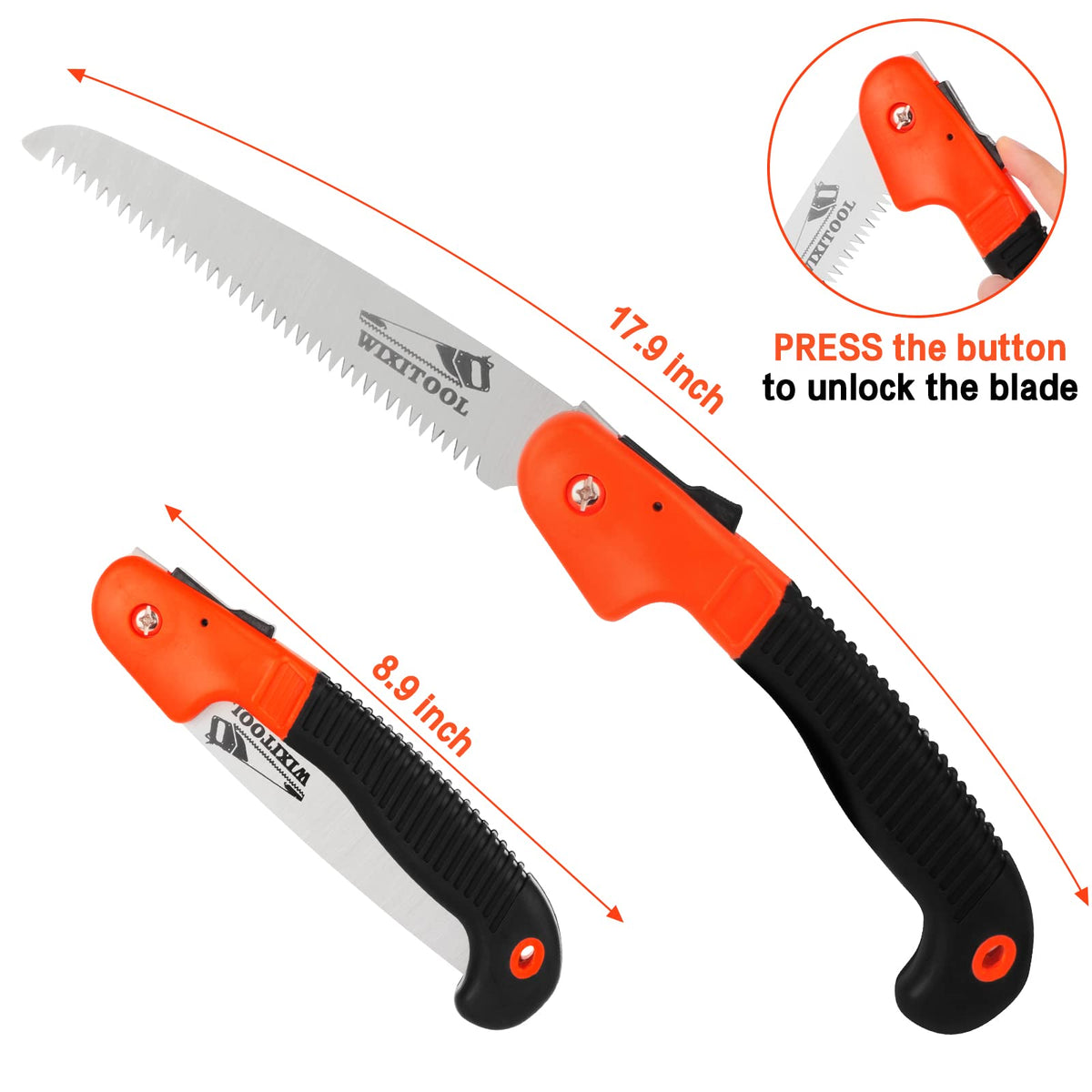 WixiTool safety lock engaged to keep teeth protected during transport.