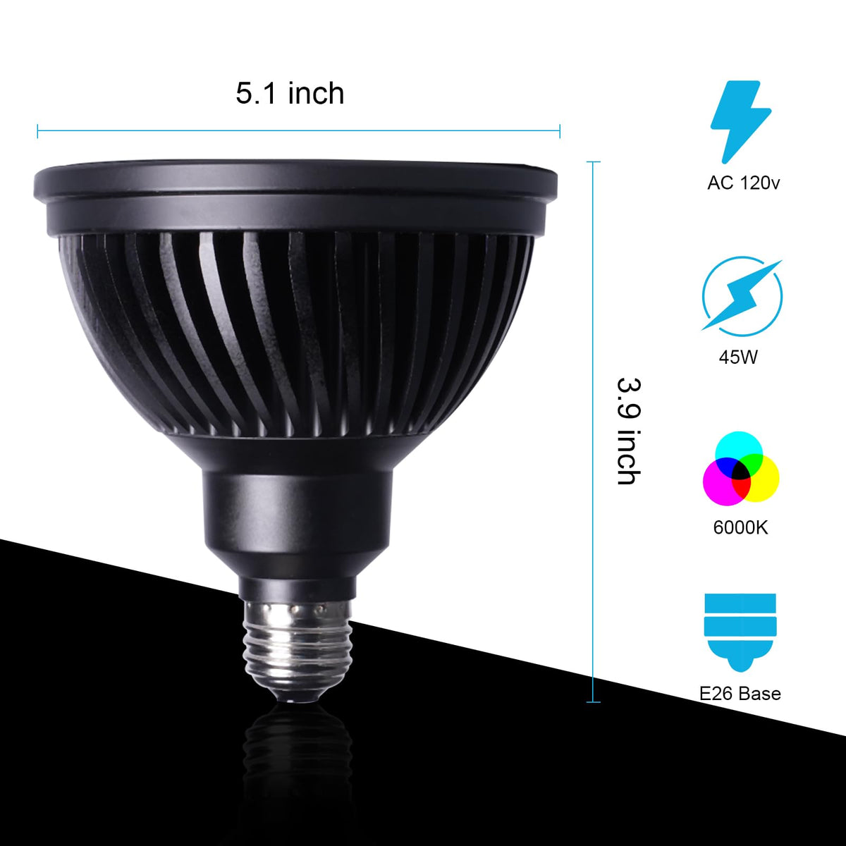 Wiyifada night-ready inground pool light enhances nighttime visibility.