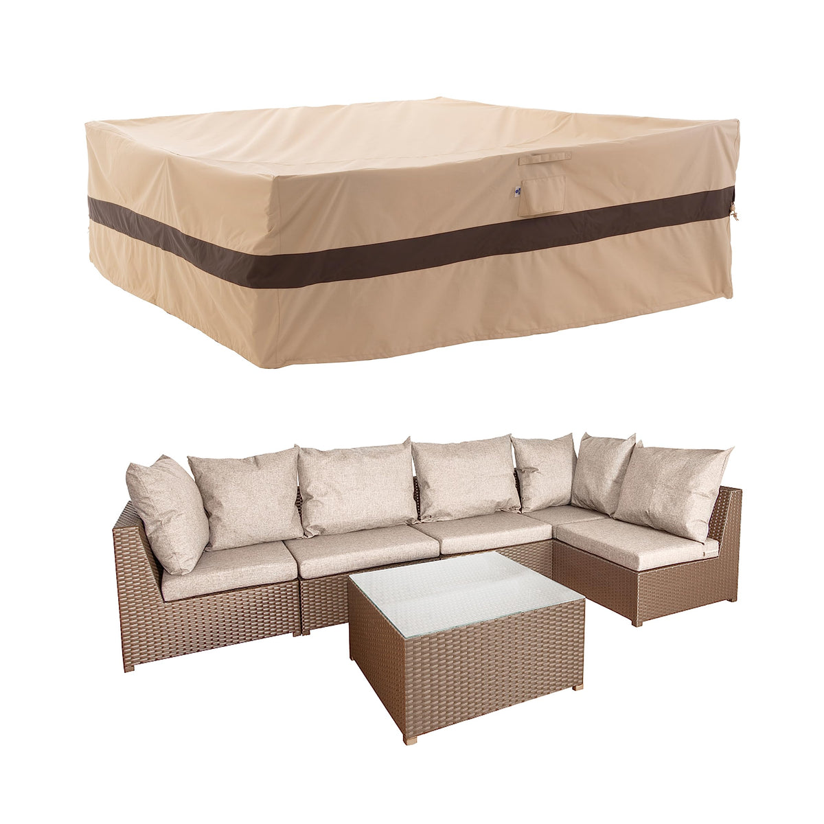 WJ-X3 beige and coffee color blends with outdoor spaces.