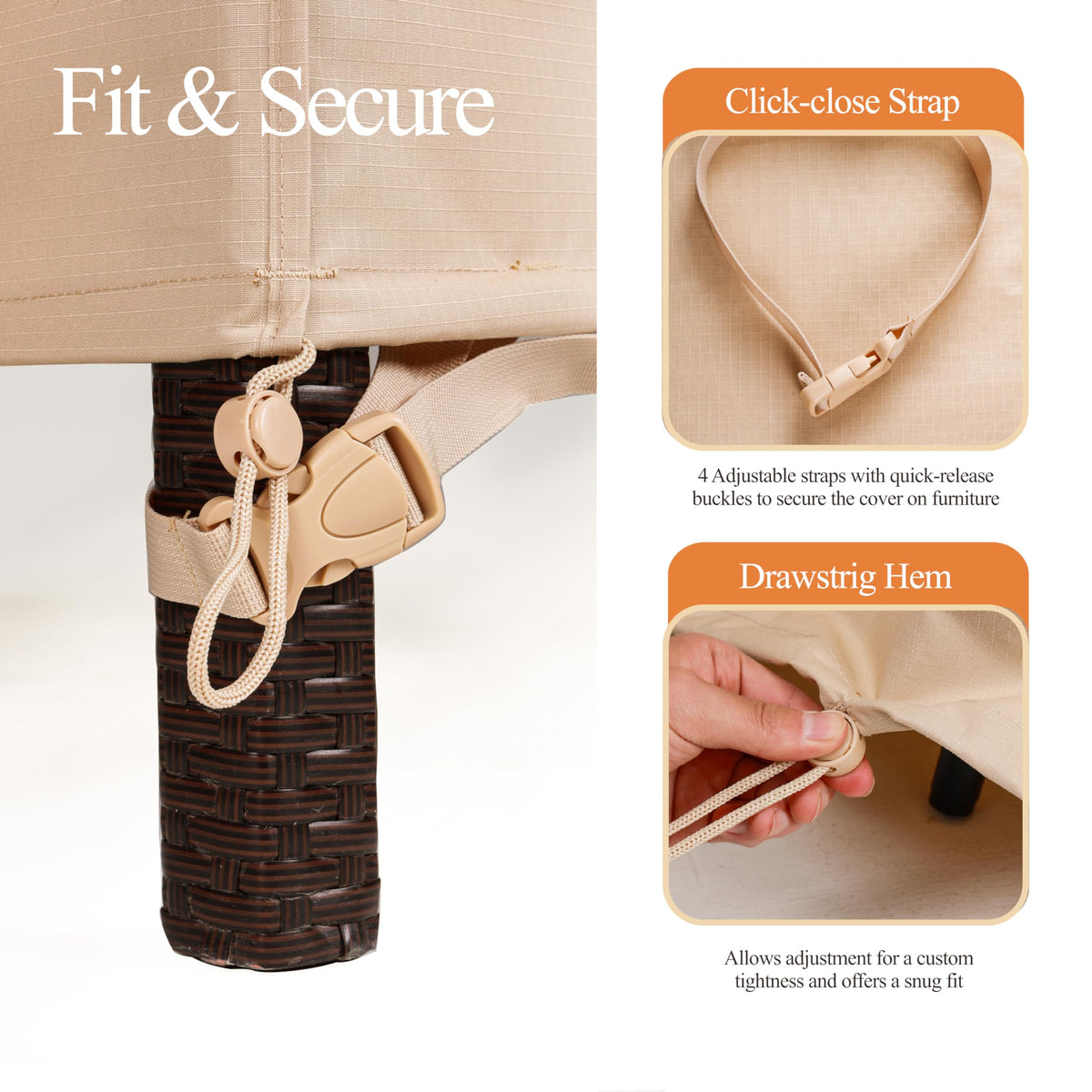 WJ-X3 ripstop fabric stays strong and flexible in cold weather for durable use.
