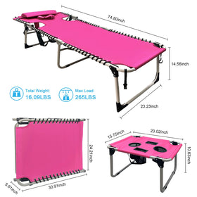 WKFAMOUT face hole design provides airflow and comfortable sun lounging.