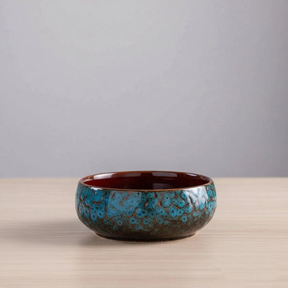 WKHOKI Lotus Bowl Planter front view highlights lotus-inspired design for indoor water planting.
