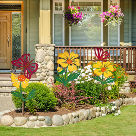 WKHOMEDECO plant-guide feature helps train roses or ivy while decorative.