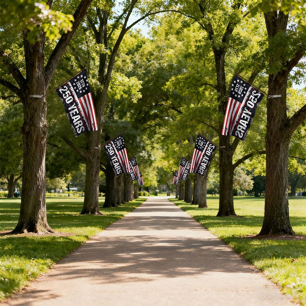 Wlayu patriotic decor suitable for memorials and events.
