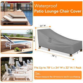 WLEAFJ cover side view highlights heavy-duty fabric and UV stabilizer coating