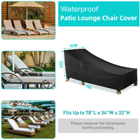 WLEAFJ windproof cover with straps staying secure in windy weather