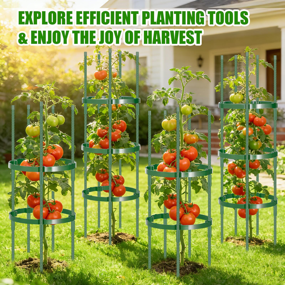 WLLEYAY adjustable height trellis enables scalable growth