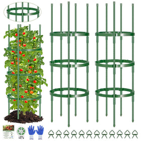 WLLEYAY garden trellis assembly diagram for quick setup and stability