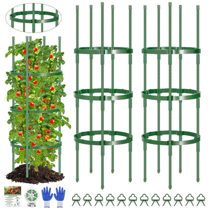 WLLEYAY garden trellis assembly diagram for quick setup and stability