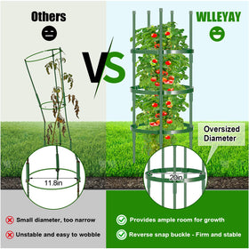 WLLEYAY heavy-duty plant support demonstrates durable construction