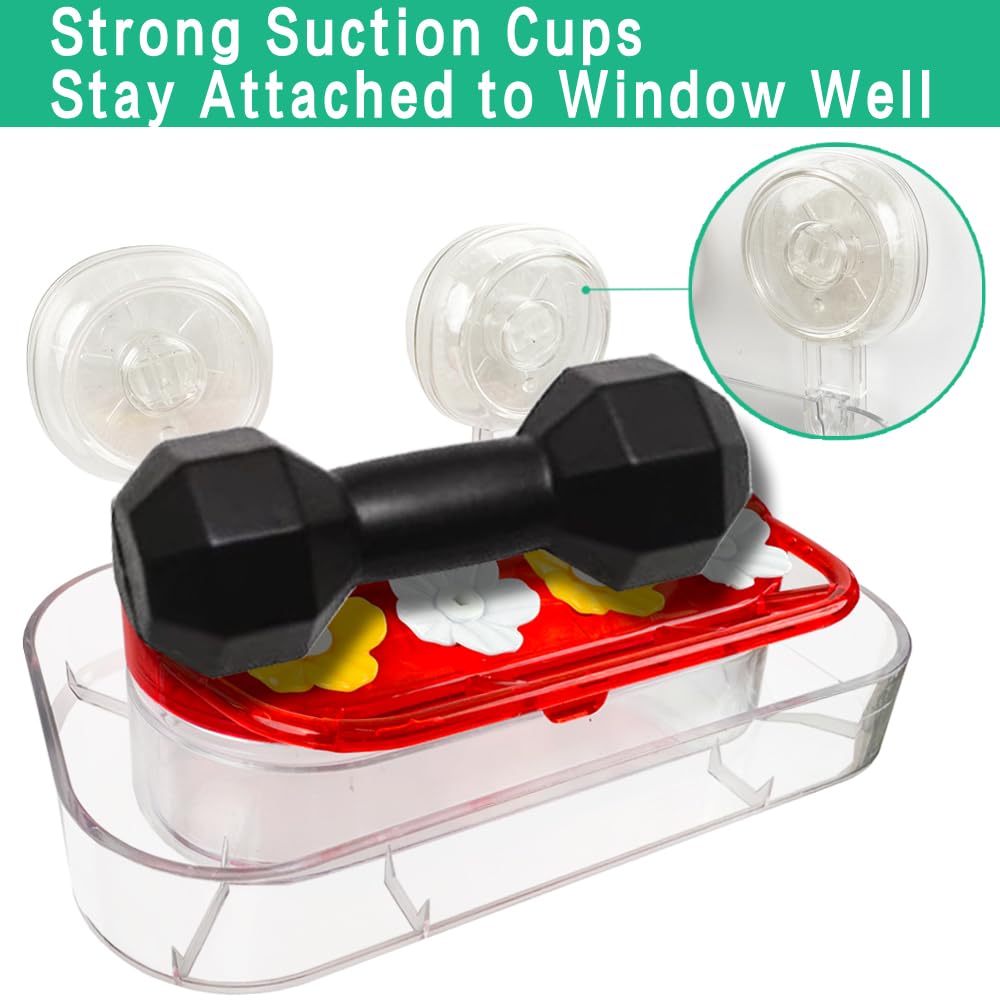 WLLKOO 10-ounce capacity allows longer viewing between refills.