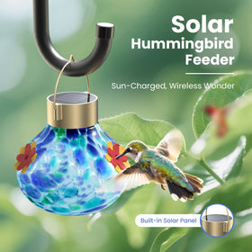 WLNYUGS rustproof hanging hanger supports garden display through seasons.