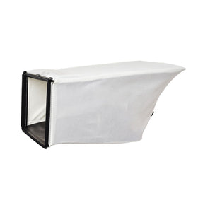 Wmmeting grass bag for 22in Recycler, front view, optimized airflow