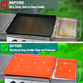 Wmnvshier full-wrap coverage for 36in Blackstone griddle
