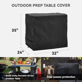 Wnanan cover with drawstrings and straps ensures easy, secure fitting.