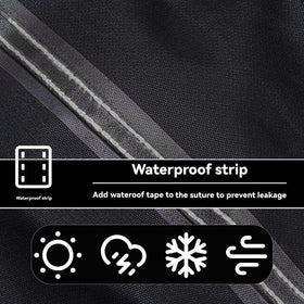 Wnanan cover includes air vents to reduce condensation.
