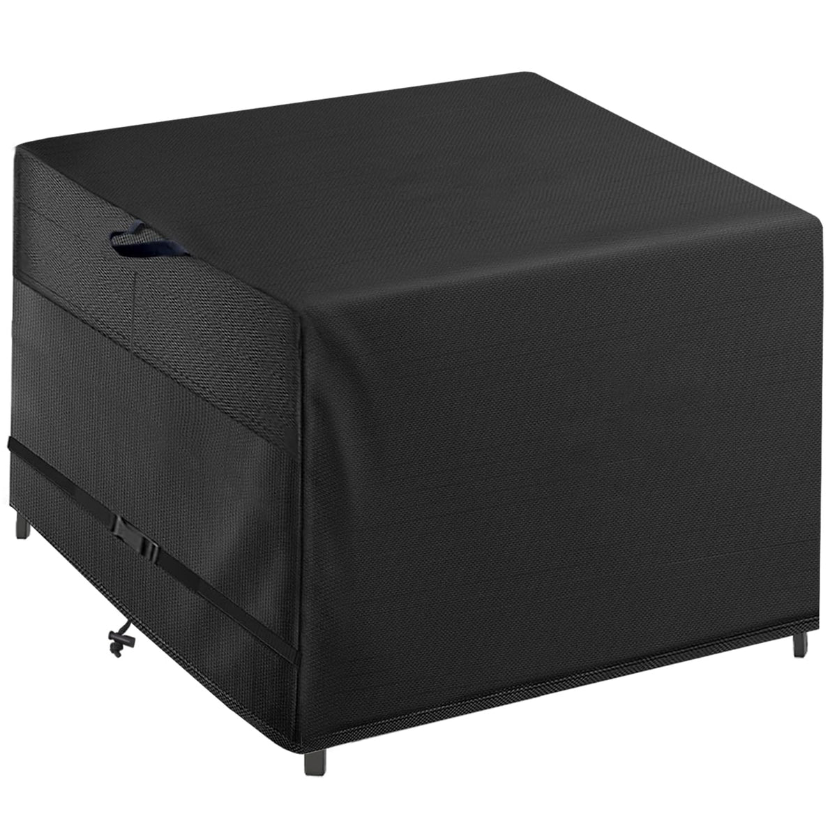 Wnanan square table cover overview protecting a 36x36 inch table from rain