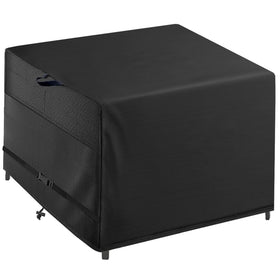 Wnanan square table cover overview protecting a 36x36 inch table from rain