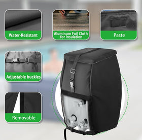 Wnanan cover top safety clasps enable quick secure opening and wind resistance.