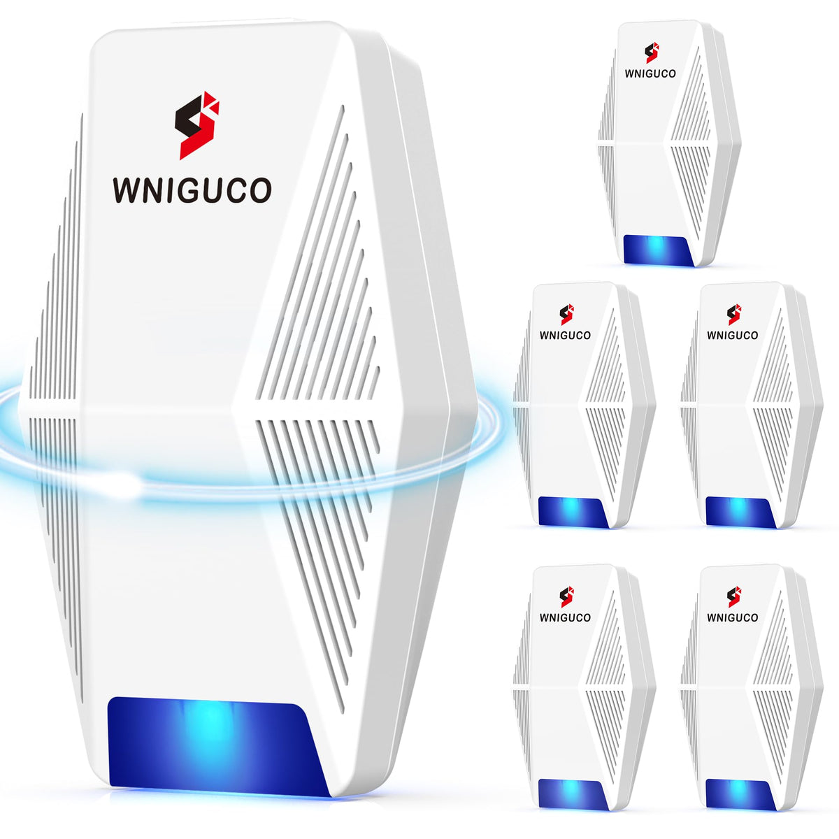 WNIGUCO pest control repeller front view showing a safe plug-in barrier