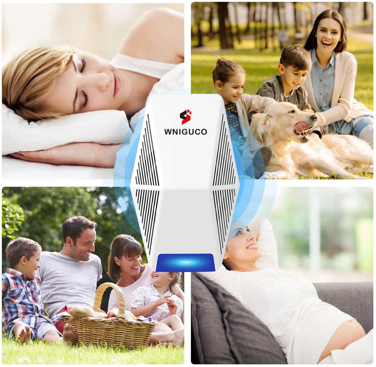 WNIGUCO pest control repeller no-poison design favors family safety