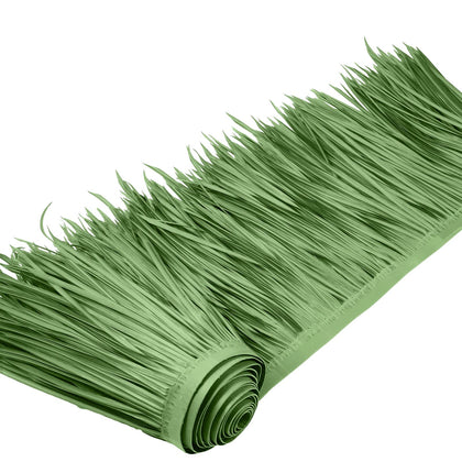 Woanger grass skirt roll for tiki hut, patio decor and festive ambiance