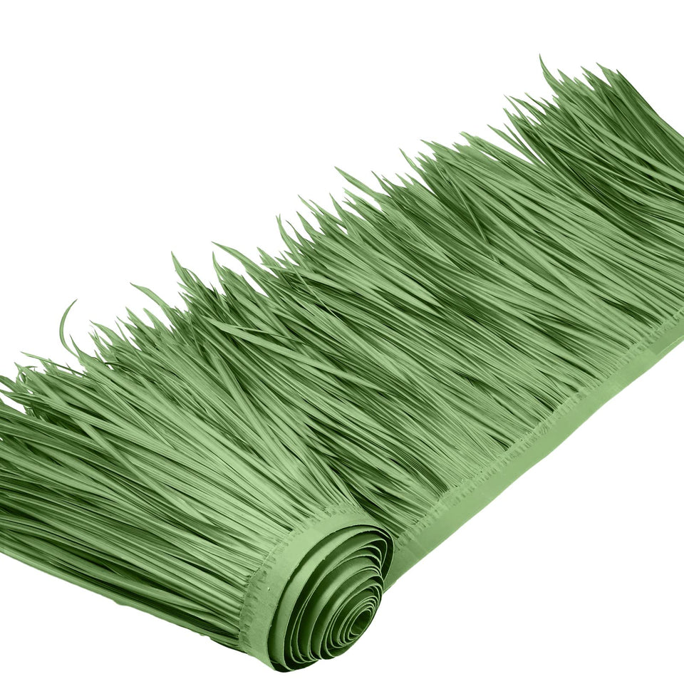 Woanger grass skirt roll for tiki hut, patio decor and festive ambiance