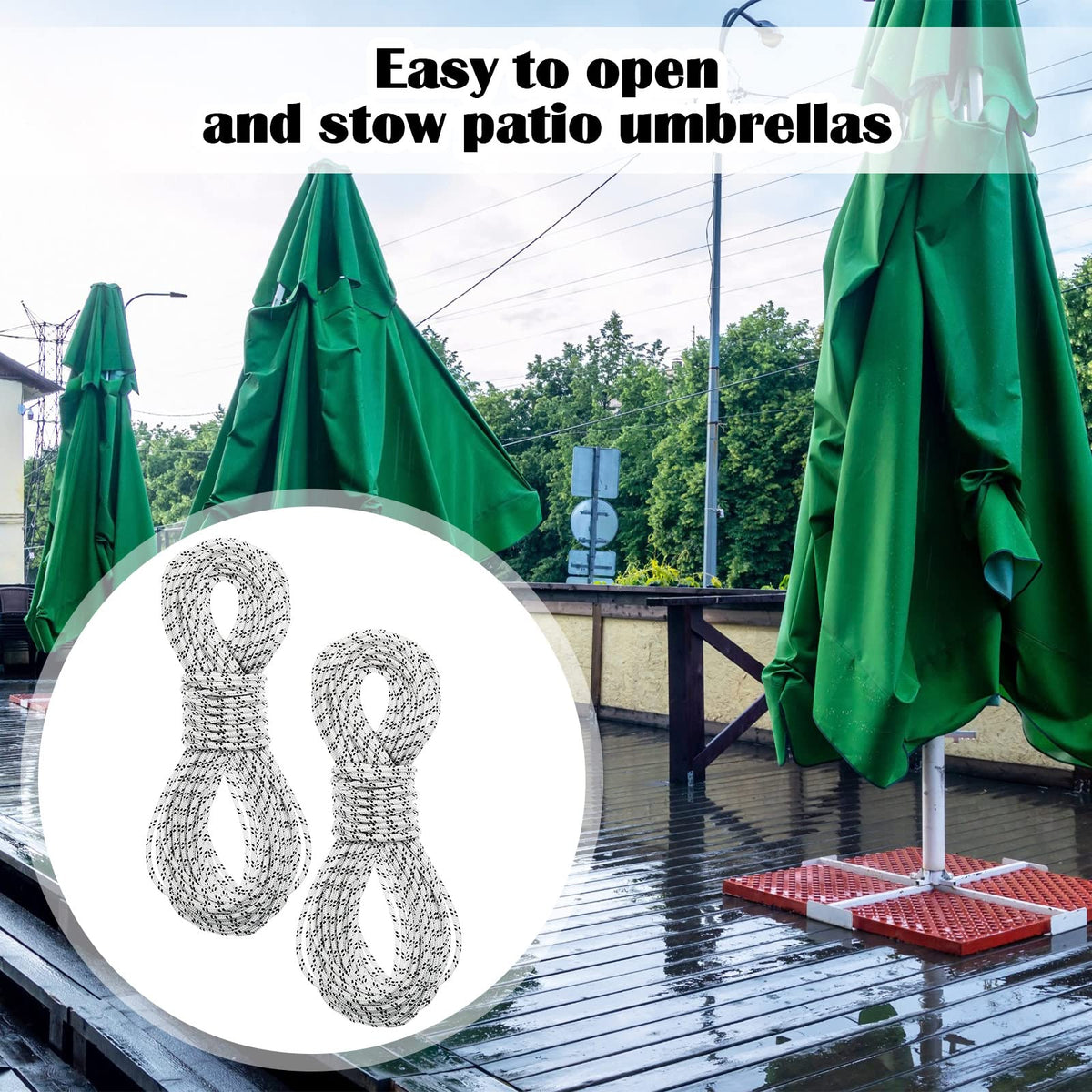 Woanger outdoor cord line for tents and hammocks, versatile.