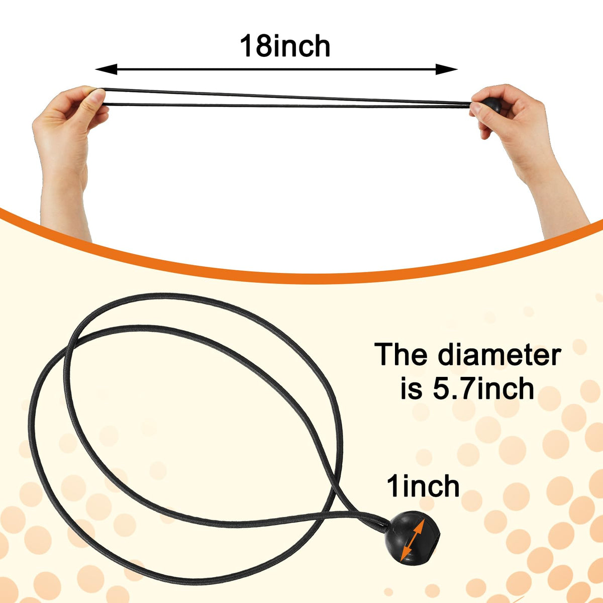 Woanger stretch strap multipurpose use helps organize wires, hoses, and cords