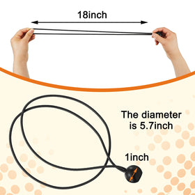 Woanger stretch strap multipurpose use helps organize wires, hoses, and cords