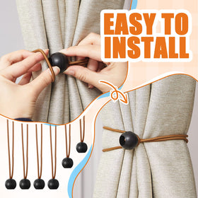 Woanger stretch strap plastic ball brown for quick, secure setups