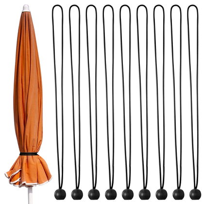 Woanger umbrella strap 12 pcs for secure parasol storage and quick setup