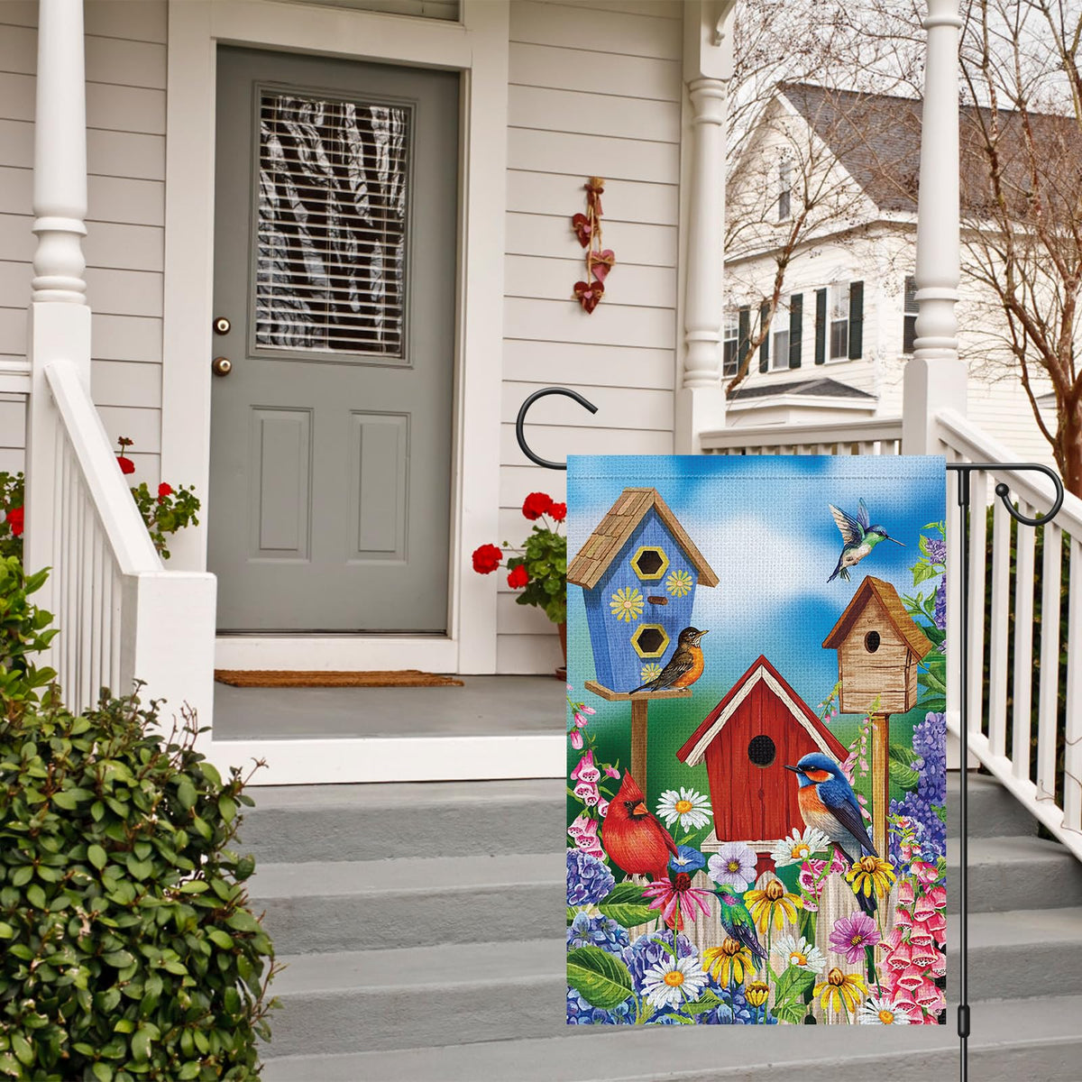 Wodison outdoor-flag for porch, lawn, balcony, or patio decoration