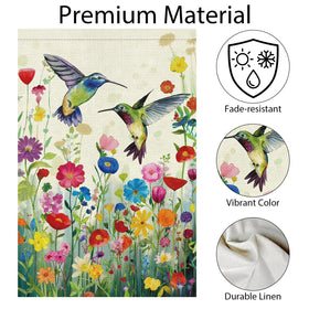 Wodison spring flag for yard, easy display with standard flag stands.