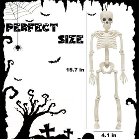 WODMAZ skeleton jaw opens and closes for realism.