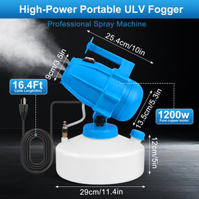 WOEden fogger 5L tank enables longer spraying sessions with fewer refills.