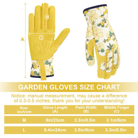 Gift-ready WOHEER gardening gloves for women on holidays.