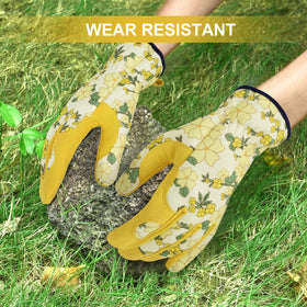 Close-up of WOHEER gloves showing microfiber leather and grip-friendly palm.
