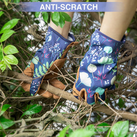 WOHEER breathable-back keeps hands cool during gardening tasks