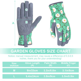 WOHEER abrasion-resistant microfiber leather endures daily garden use.