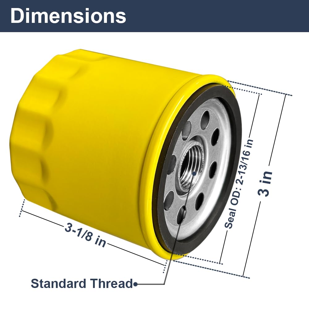 Kohler engine compatibility shown with Wokinaya 52-050-02-S filter