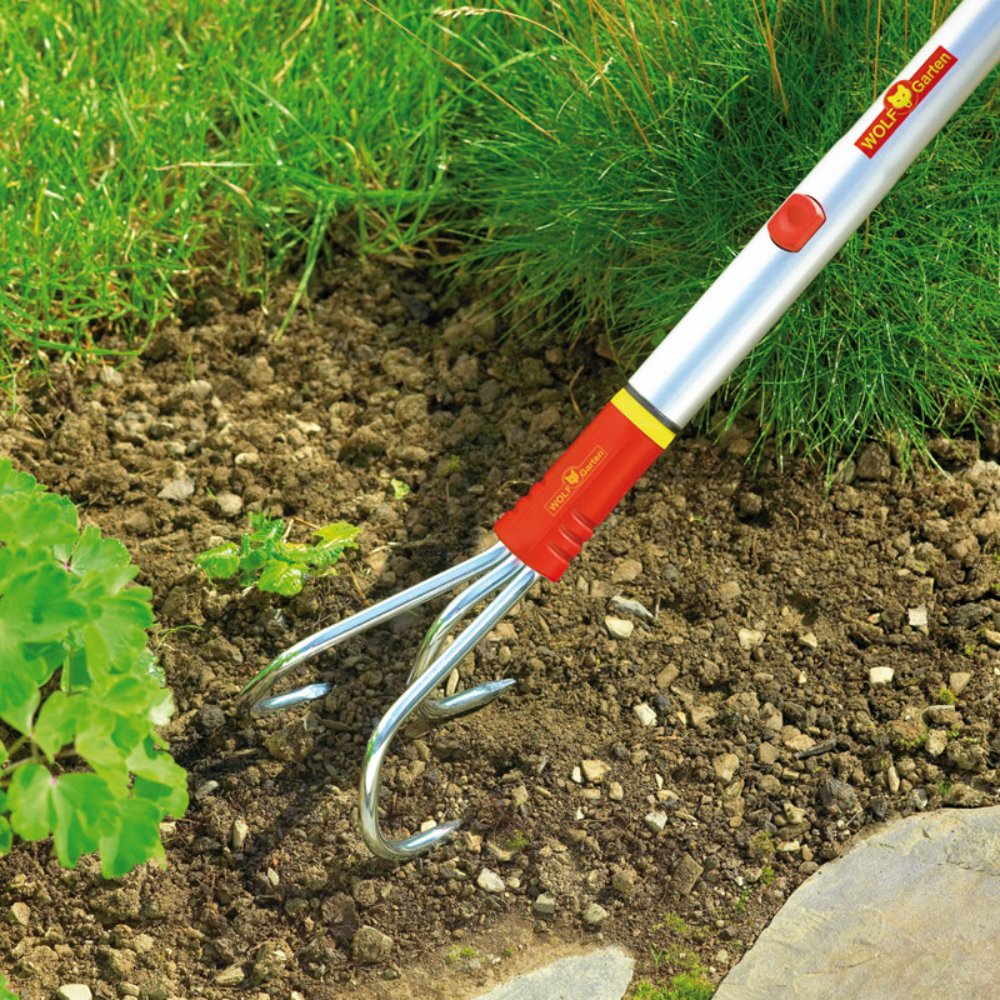 WOLF Garten ZMA150 aluminum construction delivers strength without weighing you down