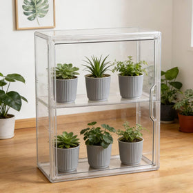 Wollibao mini greenhouse tool-free assembly for fast setup.