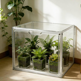Wollibao waterproof seal protects plants from rain, wind, and temperature shifts
