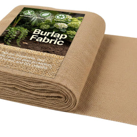 WOLOGO burlap roll 40x30 unrolled for garden coverage and plant protection